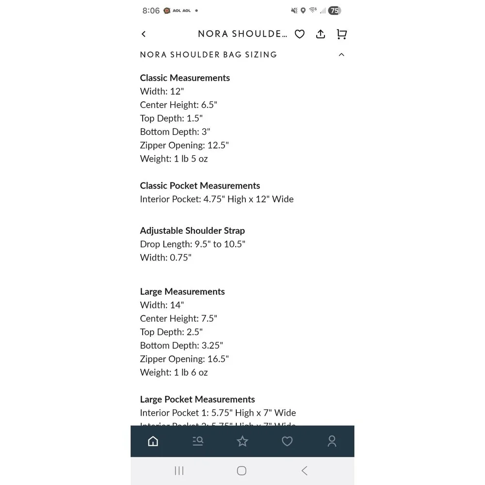 Portland Leather Large Nora In Cowboy Jeans Unicorn Color. Used 2x. EUC - Picture 8 of 9